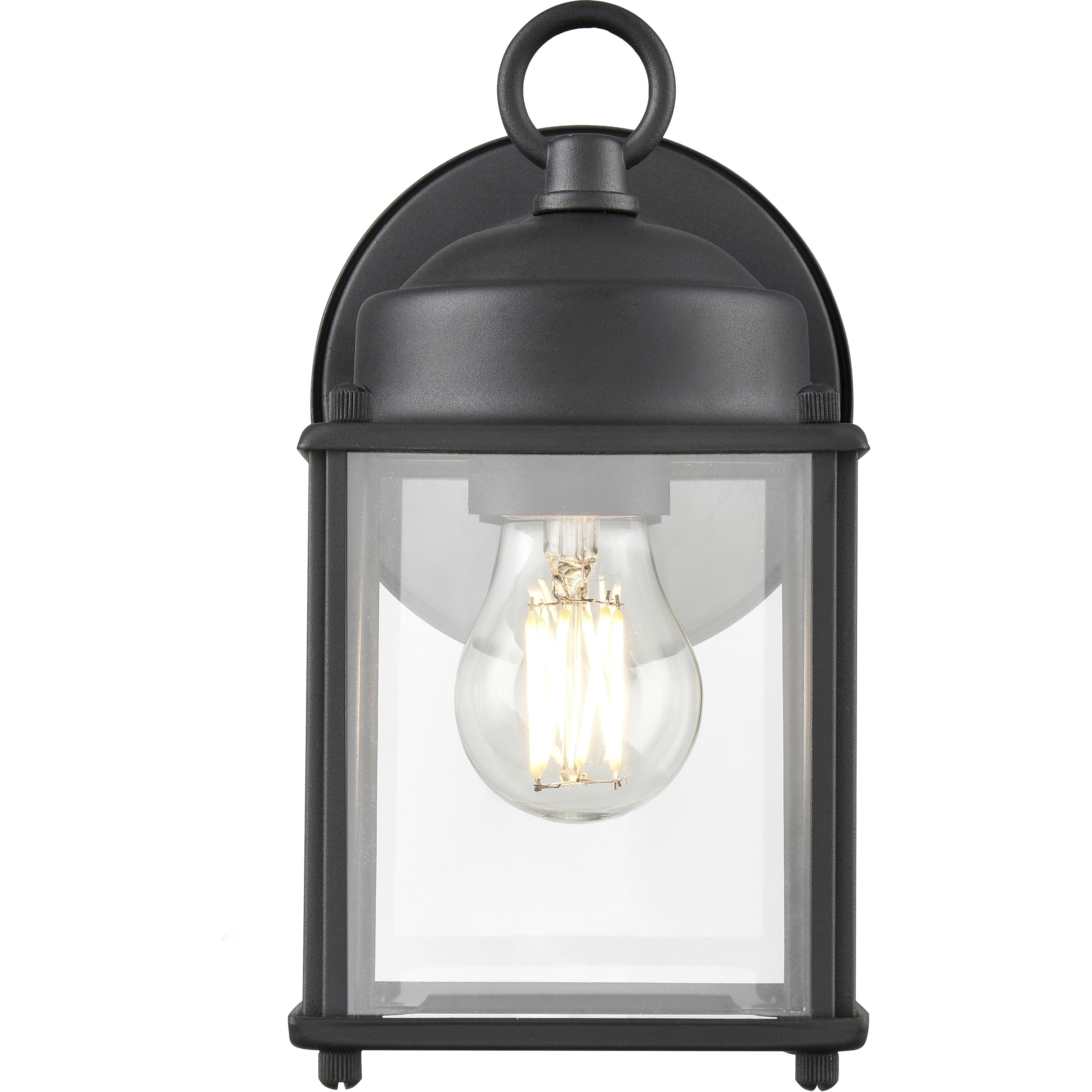 Northsted 1 Light 8 inch Textured Black Outdoor Wall Sconce